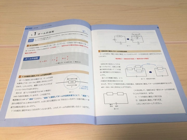 SAT電験3種通信講座 理論テキストの中身